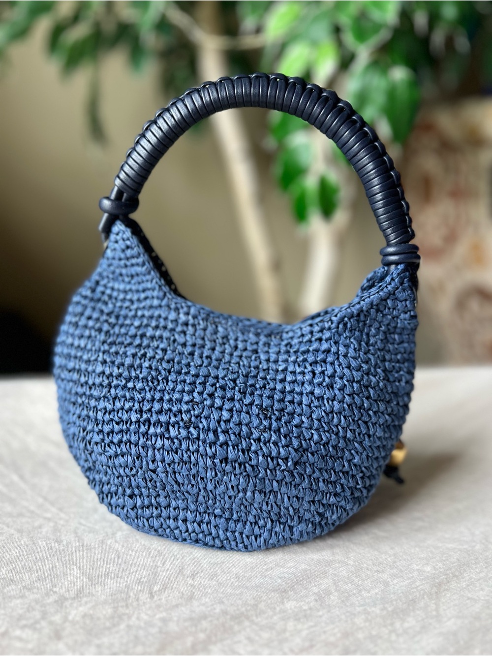 Madewell The Camren Mini Bag Indigo Blue NWT - Picture 4 of 5